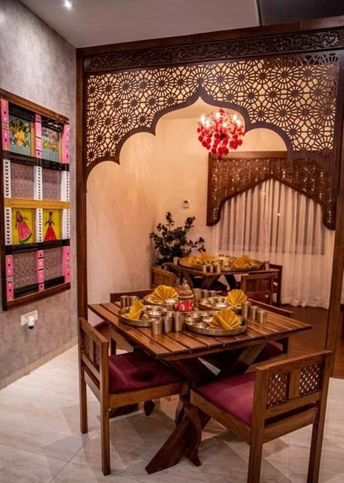 Commercial reception area