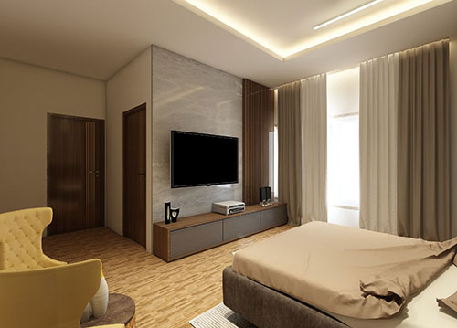 Residential interior design project by PAKSA IDEAAS